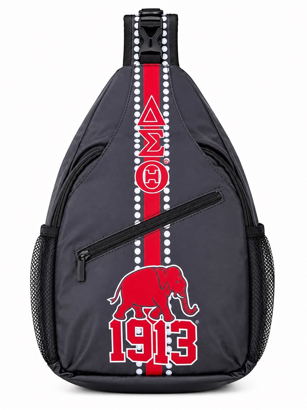 Delta Sling Backpack - Black/Red Athletic Crossbody